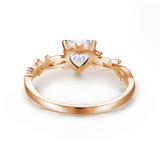 Everlasting Heart Moissanite Ring©