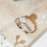 Build Your Own: Everlasting Round Cut Ring©
