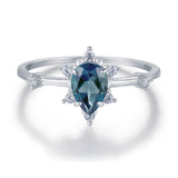 Gaia London Blue Topaz Ring