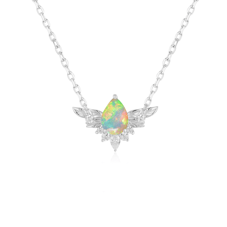 To Bloom Again Opal Necklace