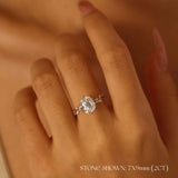 Everlasting Oval Cut Moissanite Ring©