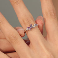 Monarch Butterfly Amethyst Opal Ring – Azura New York