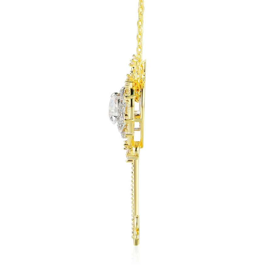 Rosa Key Three-Way Necklace©