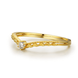 Avalon Stacking Band (Yellow Gold)