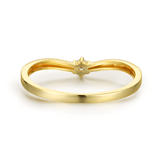 Avalon Stacking Band (Yellow Gold)