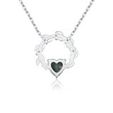 Heart’s Desire Moss Agate Necklace©