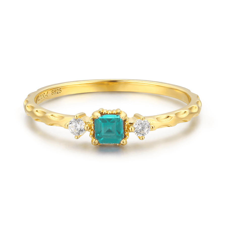 Emerald Unity Ring