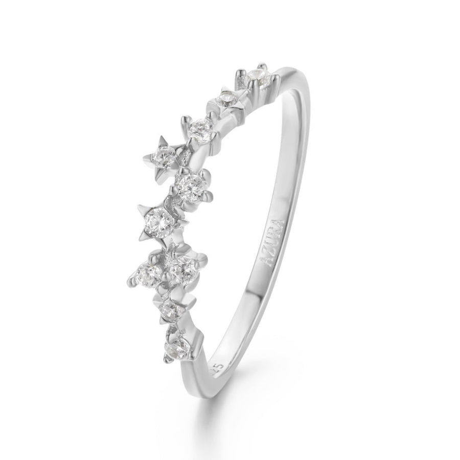 Starry Night Ring (White Gold)