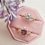 Desert Blossom Alexandrite Ring (10K Solid Yellow Gold)