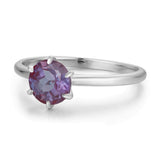 One Love Round Alexandrite Ring